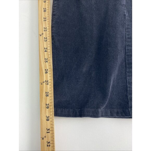 Calvin Klein Flare Womens Pants Size 10 Black Corduroy Flare Casual - Picture 11 of 12